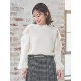 ショルダーチュールフェザーニット | Re-J&SUPURE | 詳細画像20