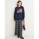 アメリカ国旗ジャガードニットトップス | Re-J&SUPURE | 詳細画像24