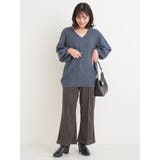 スエードポンチフレアパンツ | Re-J＆SUPURE | 詳細画像16 