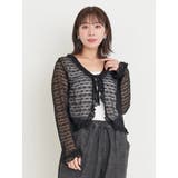 黒 | レースフリルボレロ | Re-J&SUPURE