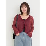 ワイン | レースフリルボレロ | Re-J&SUPURE