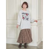 メニーフラワー刺繍裏毛トップス | Re-J&SUPURE | 詳細画像6