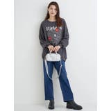 メニーフラワー刺繍裏毛トップス | Re-J&SUPURE | 詳細画像29