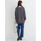 メニーフラワー刺繍裏毛トップス | Re-J&SUPURE | 詳細画像32