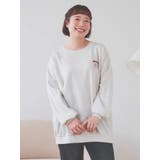 BACKクマ刺繍裏毛トップス | Re-J&SUPURE | 詳細画像3