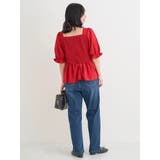 デニムストレートパンツ | Re-J＆SUPURE | 詳細画像17 