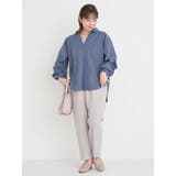 ピーチ起毛タックスリーブスキッパーシャツ | Re-J&SUPURE | 詳細画像8