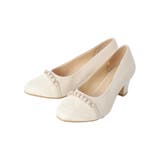 【masyugirl/マシュガール】レース配色パール付きパンプス | Re-J＆SUPURE | 詳細画像3 