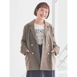 Wテーラードジャケット（無地・チェック柄） | Re-J＆SUPURE | 詳細画像1 