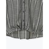 チェック柄バックレースアップスキッパーシャツ | Re-J&SUPURE | 詳細画像28