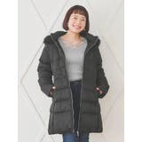 フードファーベルト付き中綿コート | Re-J&SUPURE | 詳細画像3