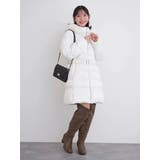 フードファーベルト付き中綿コート | Re-J&SUPURE | 詳細画像23