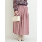 サテンギャザースカート | Re-J＆SUPURE | 詳細画像1 