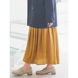 サテンギャザースカート | Re-J＆SUPURE | 詳細画像3 