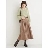 ベルト付きピーチ起毛タックワイドパンツ | Re-J&SUPURE | 詳細画像36