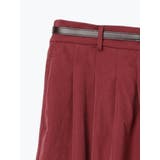 ベルト付きピーチ起毛タックワイドパンツ | Re-J&SUPURE | 詳細画像53