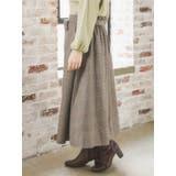 ウエストリボンフレアスカート(無地・チェック柄) | Re-J&SUPURE | 詳細画像3