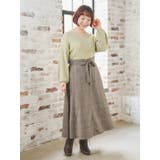 ウエストリボンフレアスカート(無地・チェック柄) | Re-J&SUPURE | 詳細画像5