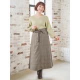 ウエストリボンフレアスカート(無地・チェック柄) | Re-J&SUPURE | 詳細画像7