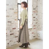 ウエストリボンフレアスカート(無地・チェック柄) | Re-J&SUPURE | 詳細画像8