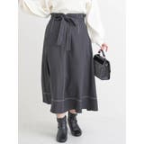 ウエストリボンフレアスカート(無地・チェック柄) | Re-J&SUPURE | 詳細画像15