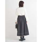 ウエストリボンフレアスカート(無地・チェック柄) | Re-J&SUPURE | 詳細画像22