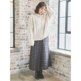 ウエストリボンフレアスカート(無地・チェック柄) | Re-J&SUPURE | 詳細画像32