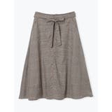 ウエストリボンフレアスカート(無地・チェック柄) | Re-J&SUPURE | 詳細画像35