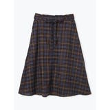 ウエストリボンフレアスカート(無地・チェック柄) | Re-J&SUPURE | 詳細画像36