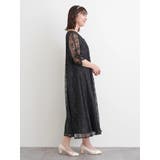 フラワー刺繍袖リボンドレス | Re-J＆SUPURE | 詳細画像12 