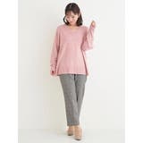 ラクケア チェック柄起毛テーパードパンツ | Re-J＆SUPURE | 詳細画像18 