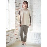 ラクケア チェック柄起毛テーパードパンツ | Re-J＆SUPURE | 詳細画像25 