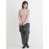 ラクケア チェック柄起毛テーパードパンツ | Re-J＆SUPURE | 詳細画像48 