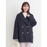 紺 | WブレストPコート | Re-J＆SUPURE