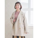 アイボリー | WブレストPコート | Re-J＆SUPURE