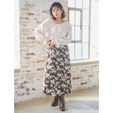 【WEB限定】花柄ドッキングワンピース | Re-J＆SUPURE | 詳細画像2 