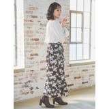 【WEB限定】花柄ドッキングワンピース | Re-J＆SUPURE | 詳細画像3 