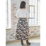 【WEB限定】花柄ドッキングワンピース | Re-J＆SUPURE | 詳細画像4 