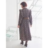 花柄フリルワンピース | Re-J＆SUPURE | 詳細画像4 