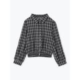 【WEB限定】チェック柄シャーリングブラウス | Re-J&SUPURE | 詳細画像21