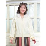 ファーフードニットZIPパーカー | Re-J&SUPURE | 詳細画像2