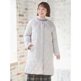 ひょうたんステッチキルトロングコート | Re-J＆SUPURE | 詳細画像3 