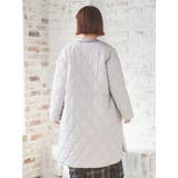 ひょうたんステッチキルトロングコート | Re-J＆SUPURE | 詳細画像6 