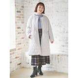 ひょうたんステッチキルトロングコート | Re-J＆SUPURE | 詳細画像7 