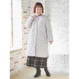 ひょうたんステッチキルトロングコート | Re-J＆SUPURE | 詳細画像11 