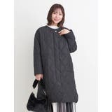 ひょうたんステッチキルトロングコート | Re-J＆SUPURE | 詳細画像15 