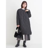 ひょうたんステッチキルトロングコート | Re-J＆SUPURE | 詳細画像18 