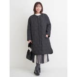 ひょうたんステッチキルトロングコート | Re-J＆SUPURE | 詳細画像20 