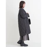 ひょうたんステッチキルトロングコート | Re-J＆SUPURE | 詳細画像21 