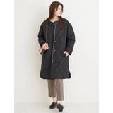 ひょうたんステッチキルトロングコート | Re-J＆SUPURE | 詳細画像24 